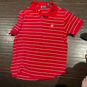 Chaps striped polo